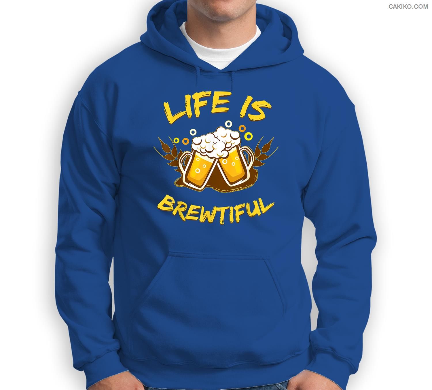 Life Is Brewtiful Funny Beer Sweatshirt & Hoodie