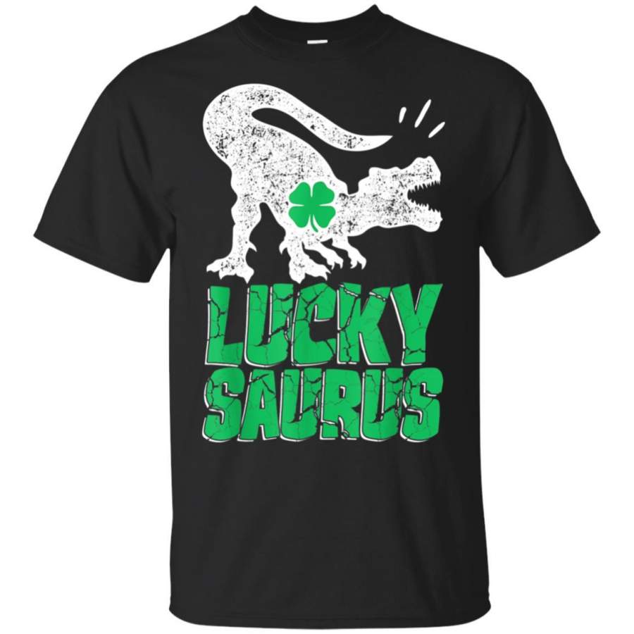 Irish Dinosaur T rex Shirt St Patricks Day Boys Kids Men Tee