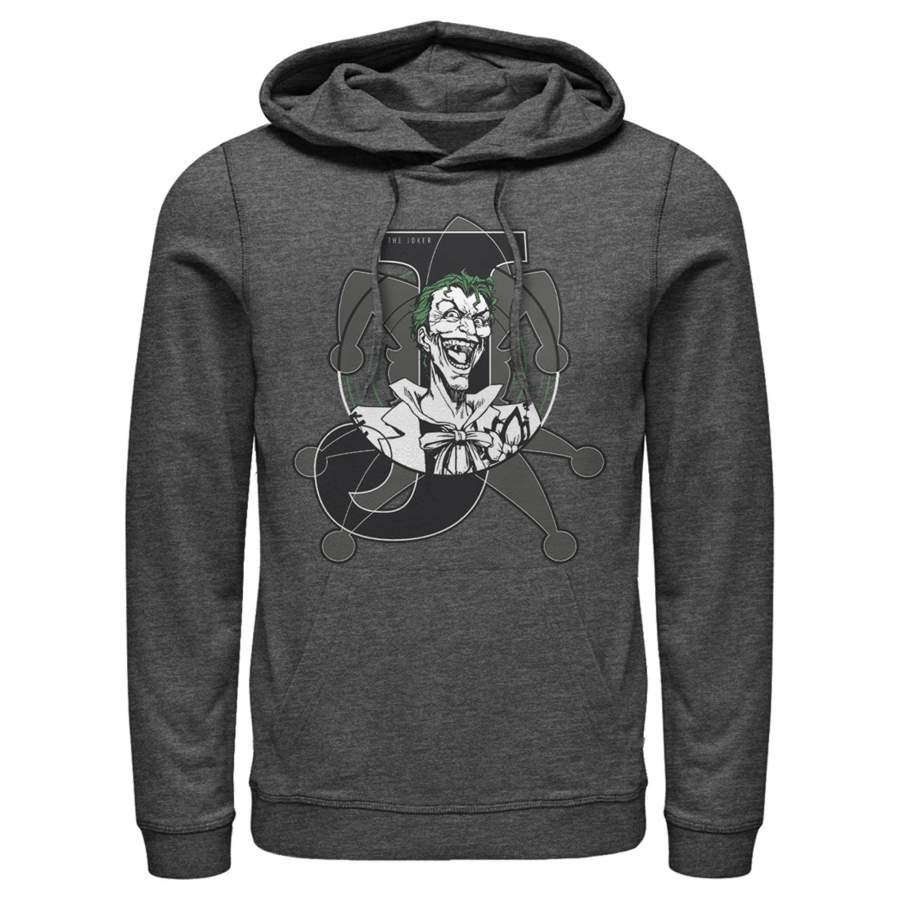 Batman Men’s Joker Symbol  Lightweight Hoodie