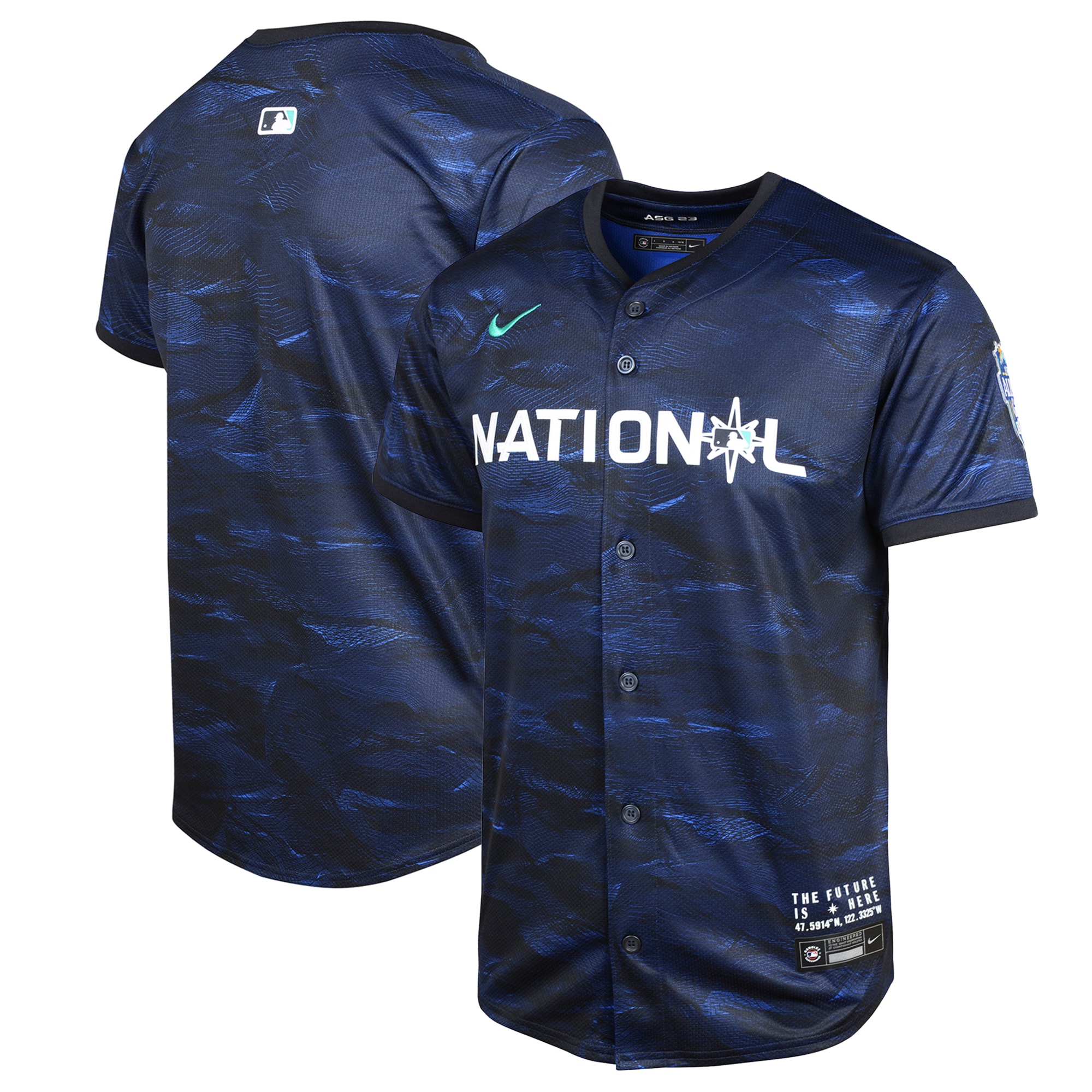 Youth National League  Royal 2023 MLB All-Star Game Limited Jersey