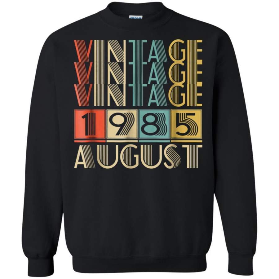 AGR Retro Vintage 1985 August Classic Sweatshirt