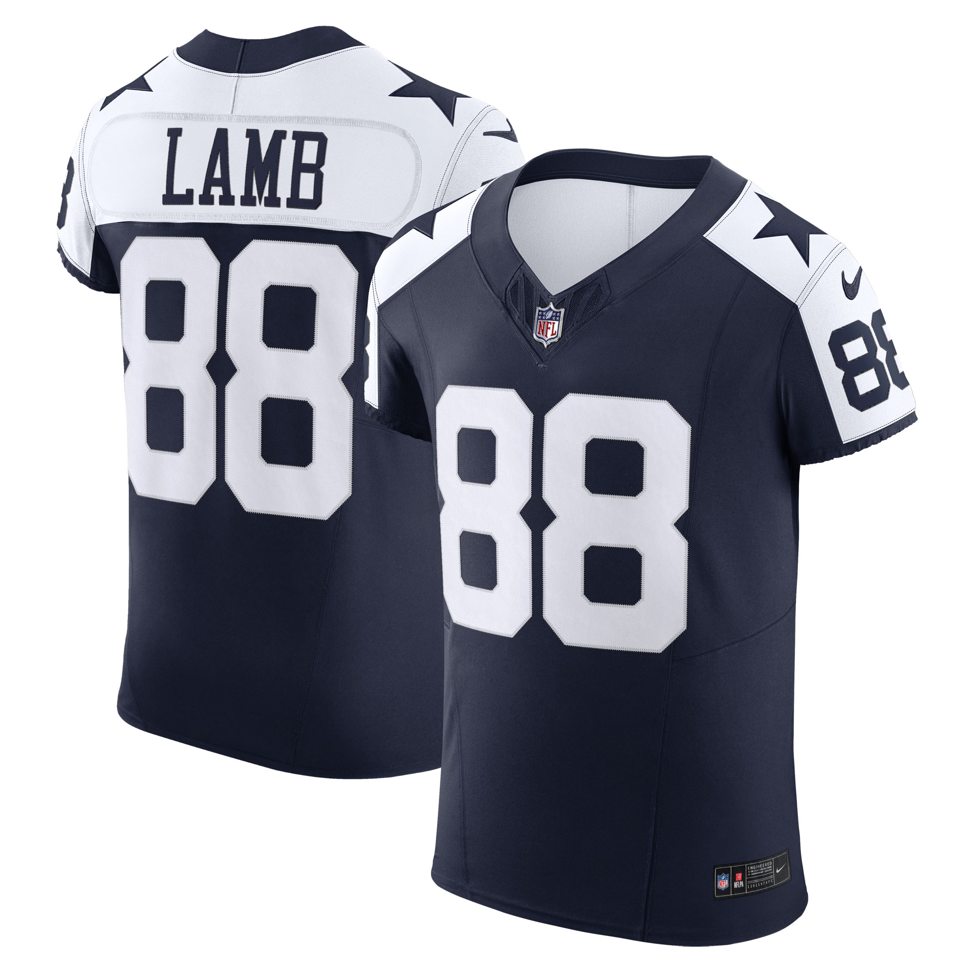 Men’s Dallas Cowboys CeeDee Lamb Navy Alternate Vapor F.U.S.E. Elite Jersey