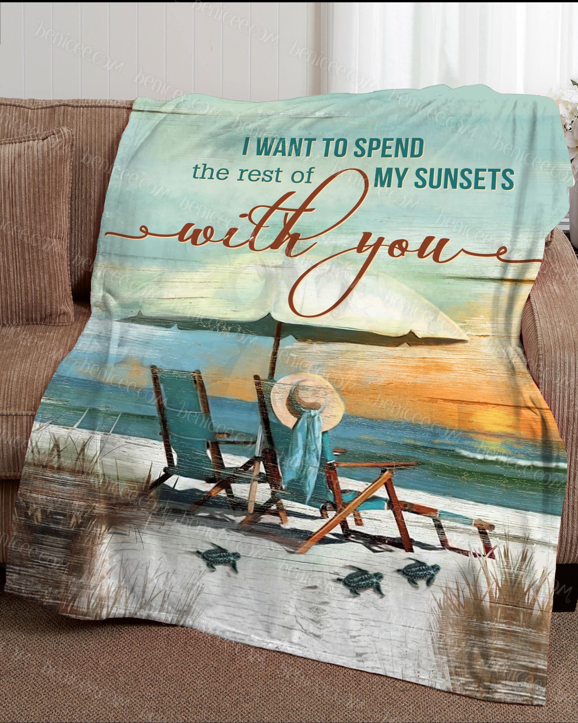 Benicee Top 5 Family Gift Blanket – The Rest Of My Sunsets