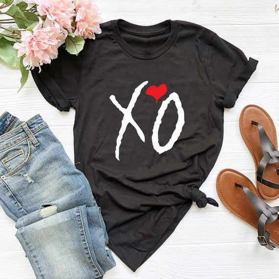 Xo Style The Weeknd Silhouette Tops Shirt