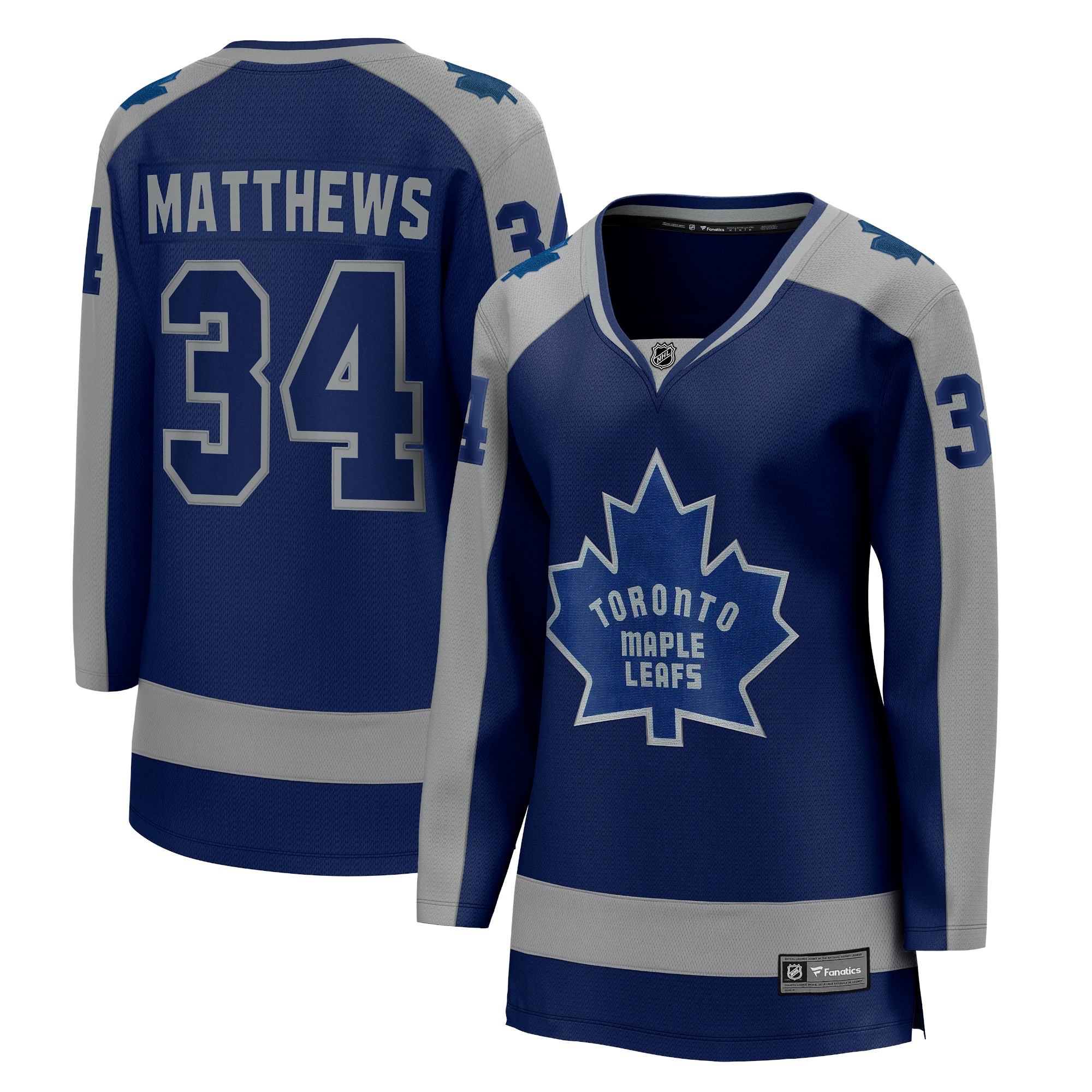 Auston Matthews Toronto Maple Leafs Branded Women's Special Edition Breakaway Player Jersey – Royal