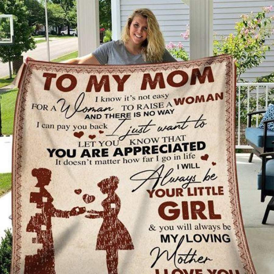 You Are Appreciated Blanket Gift For Mom