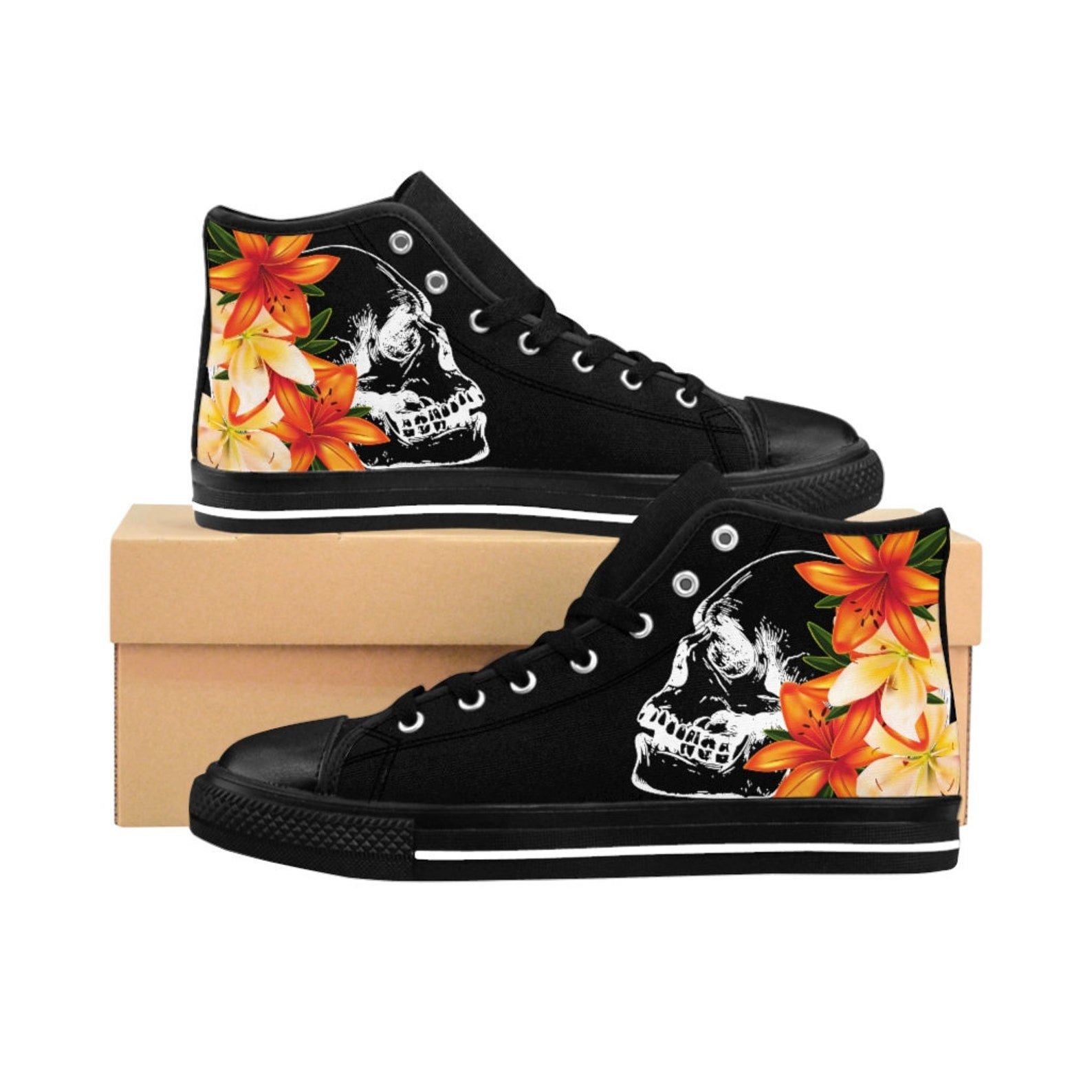 Skull & Lily Men'S High Top Shoes