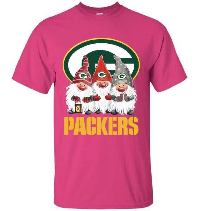 Gnomies Green Bay Packers Christmas T-Shirt