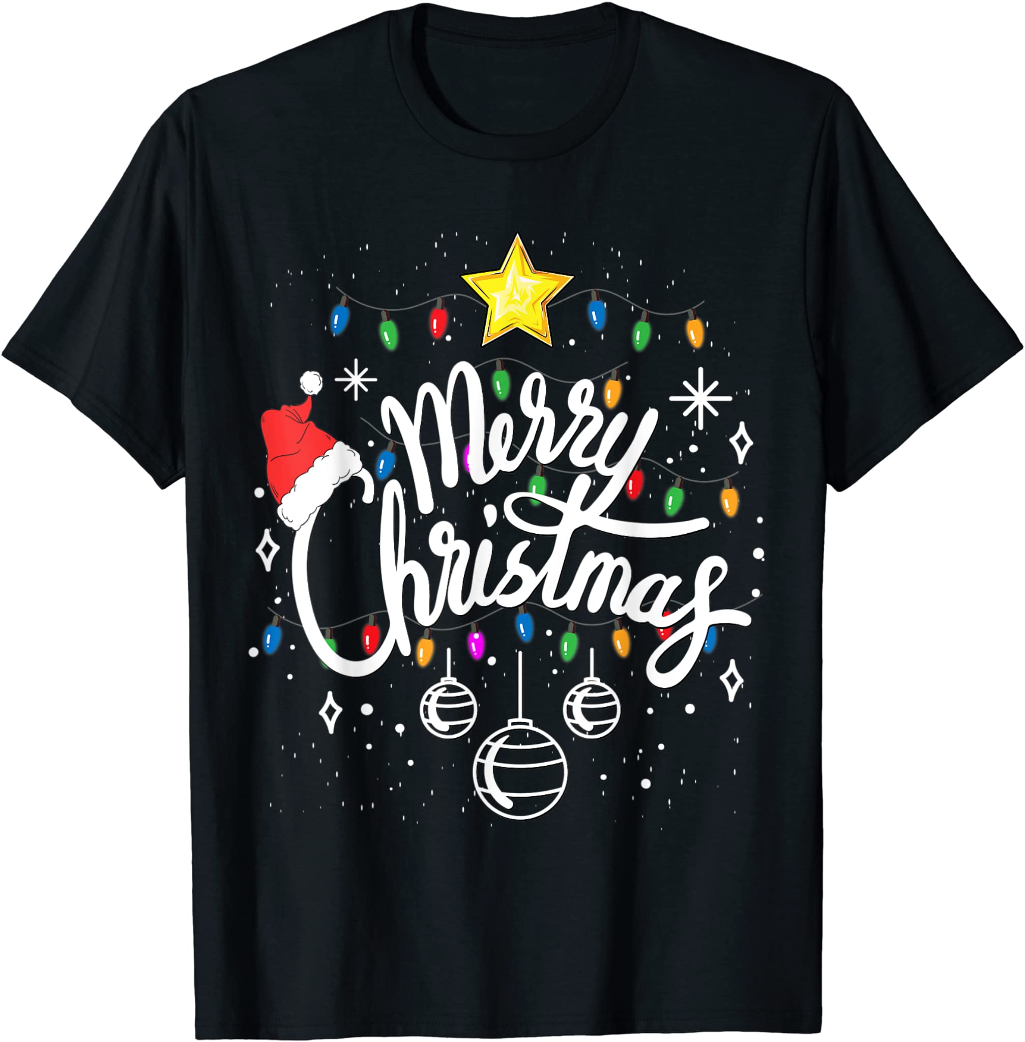 Merry Christmas Family Funny Christmas Women Men Xmas Kids T-Shirt