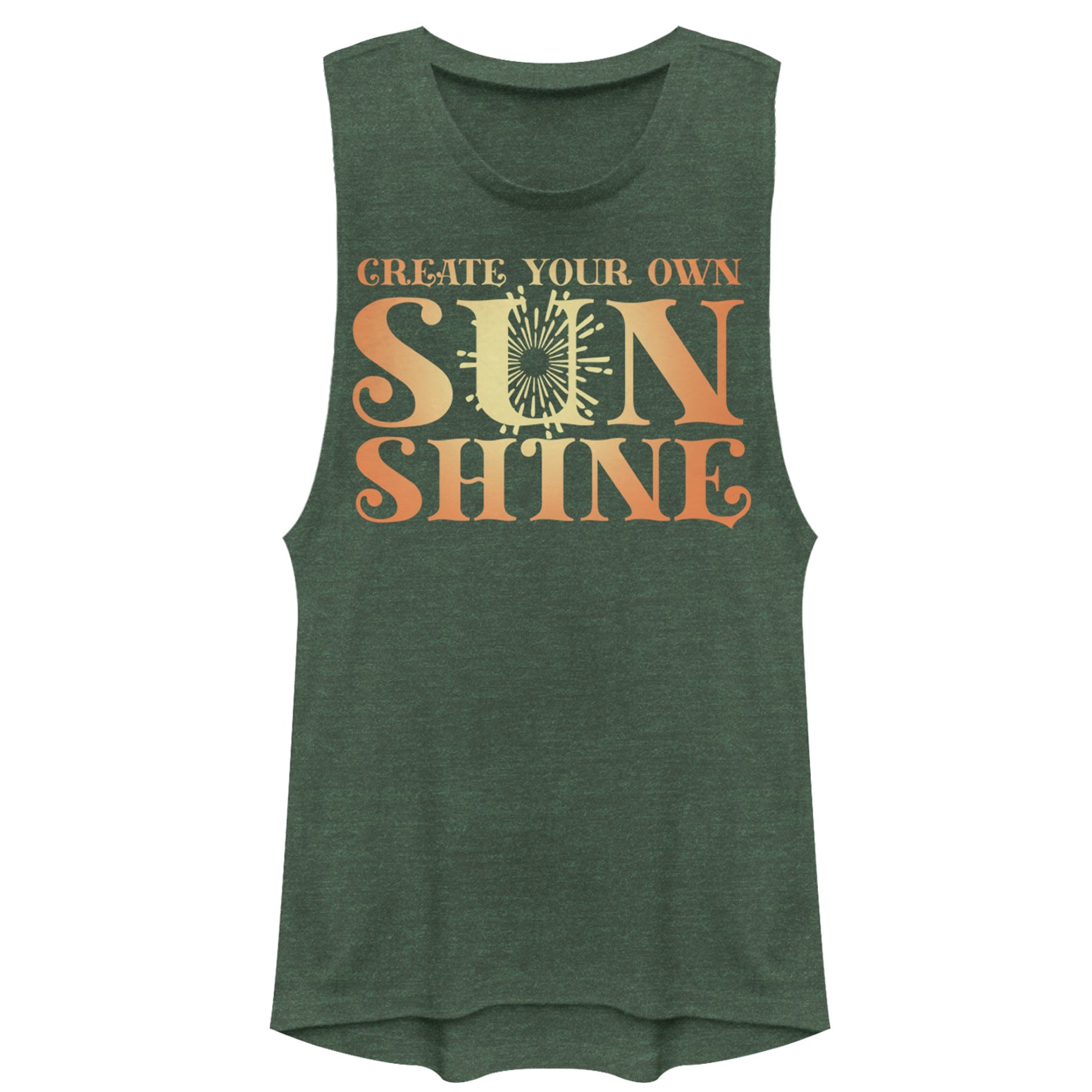 Chin Up Junior’S Create Your Own Sunshine  Festival Muscle Tee