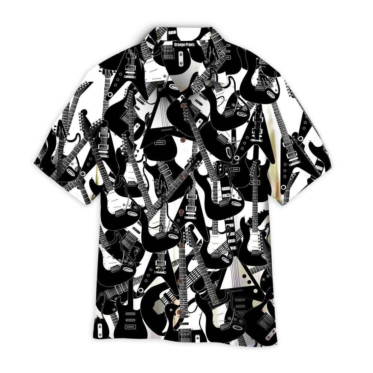 Black Guitar Aloha Hawaii Shirts For Men Women Ha5648