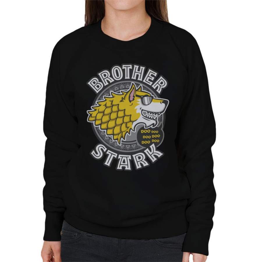 Brother Stark Baby Shark Family Game Of Thrones Women’s Sweatshirt