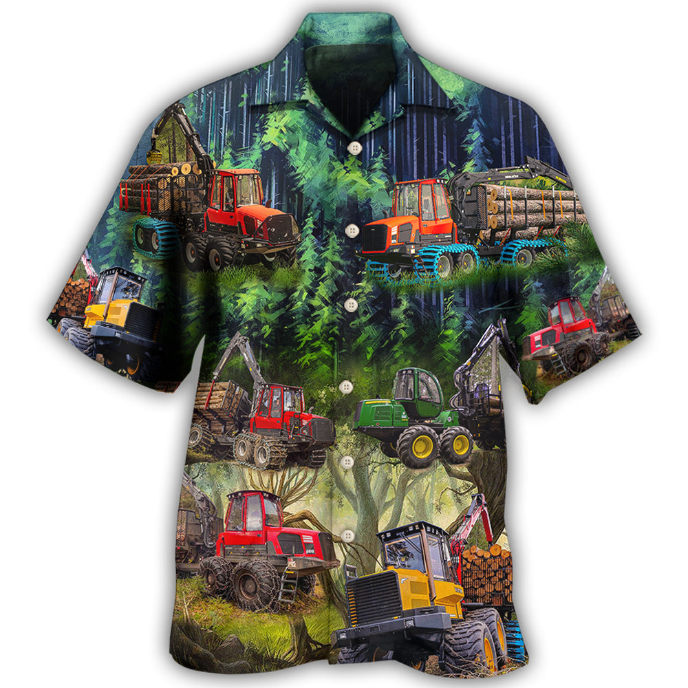 Tractor The Woods Are Calling And I Must Go Style Hawaii Shirt Ha85195