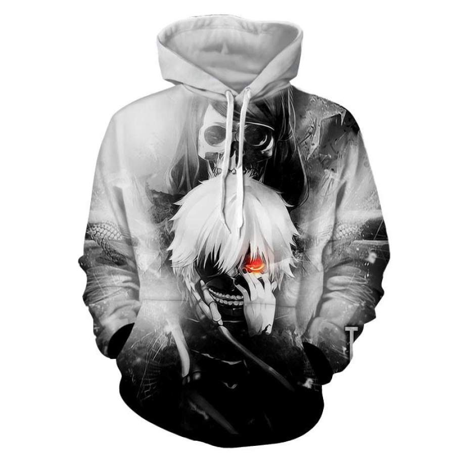 Ken Kaneki Raize Grim Reaper Ghoul Tokyo Ghoul Hoodie