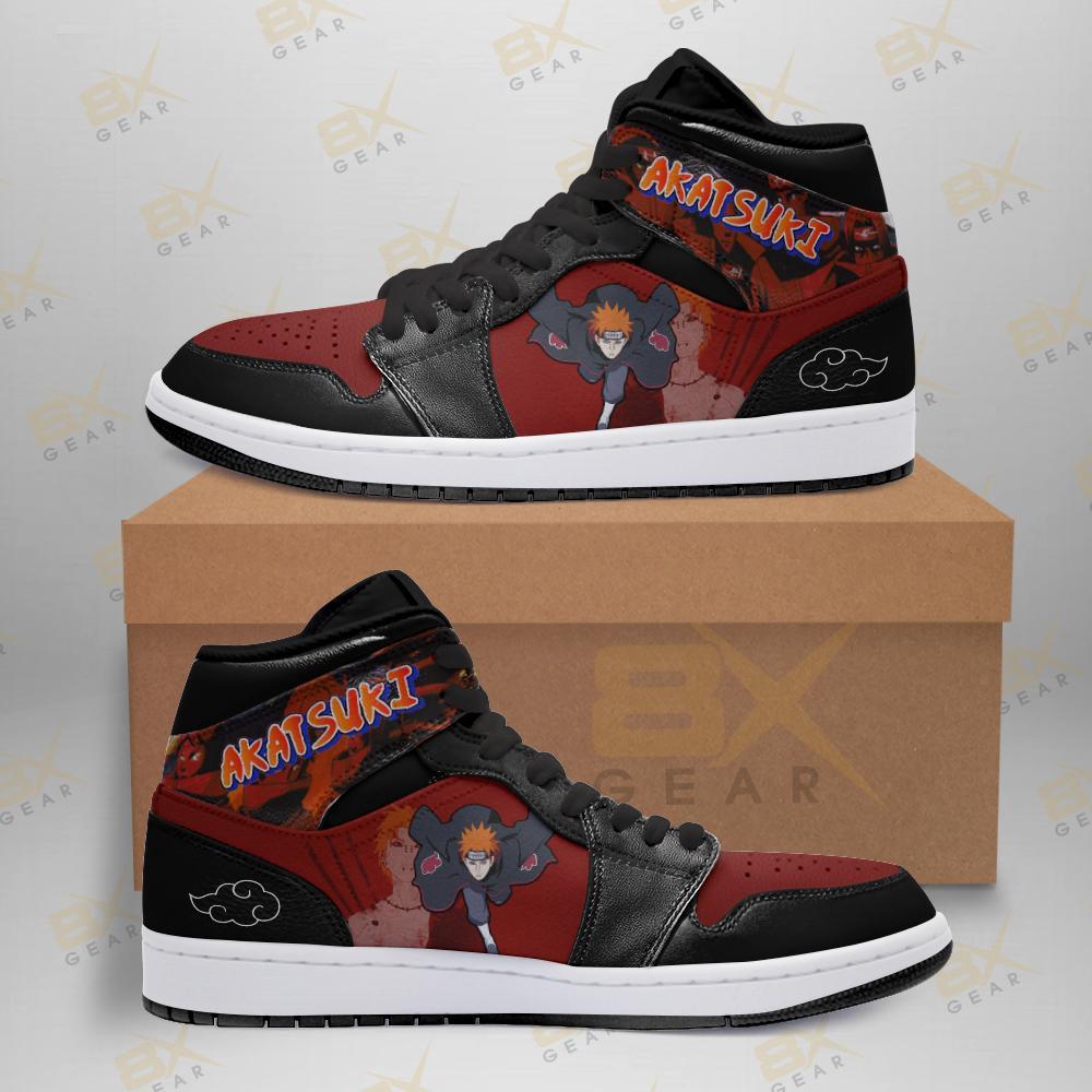 Akatsuki Shoes Jd Sneakers Naruto Anime Fan Gift