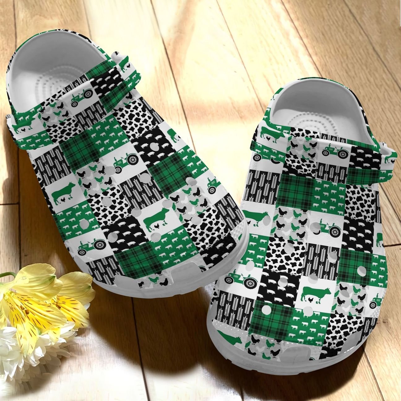 Farmer Personalize Clog, Custom Name, Text, Fashion Style For Women, Men, Kid, Print 3D Farmer Pattern