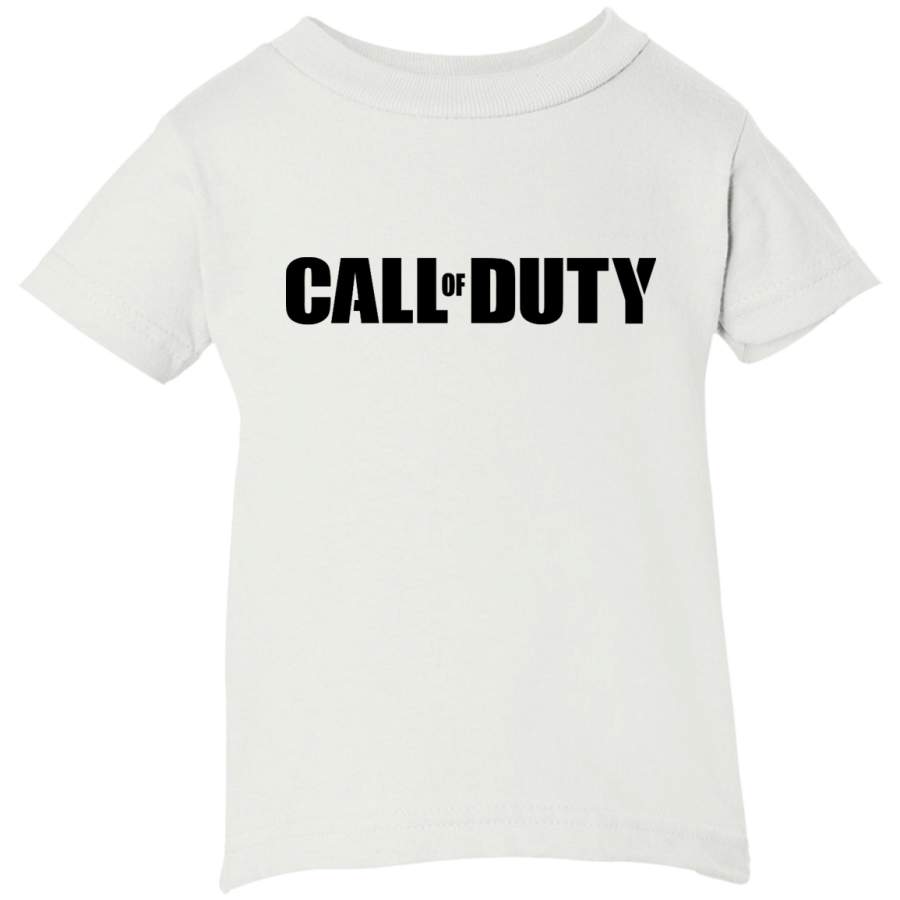 AGR Call of Duty Black Infant Short Sleeve T-Shirt