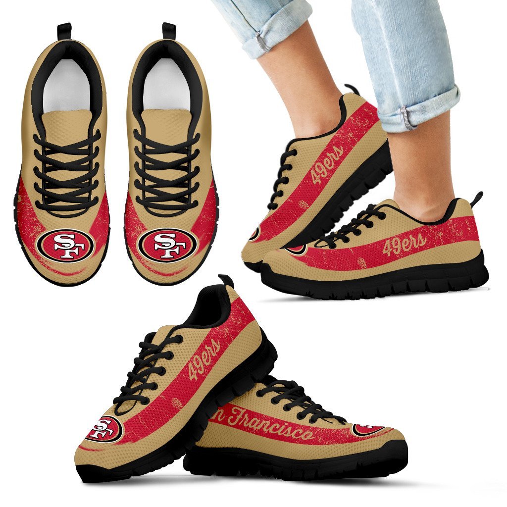 Single Line Logo San Francisco 49ers Sneakers