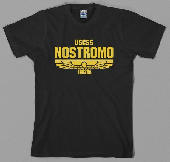 Nostromo Shirt Alien Aliens Movie Uscss Ellen Ripley Ridley Scott Sci Fi Graphi Shirt