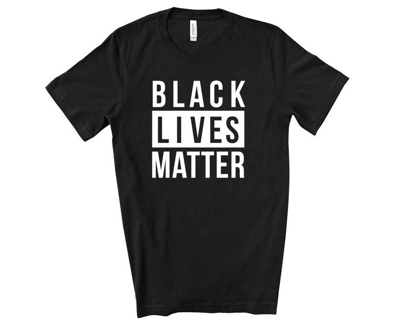 Black Lives Matter T Shirt | Blm T-Shirt | Blm Social Justice Civil Rights Black Tee | Mlk Shirt