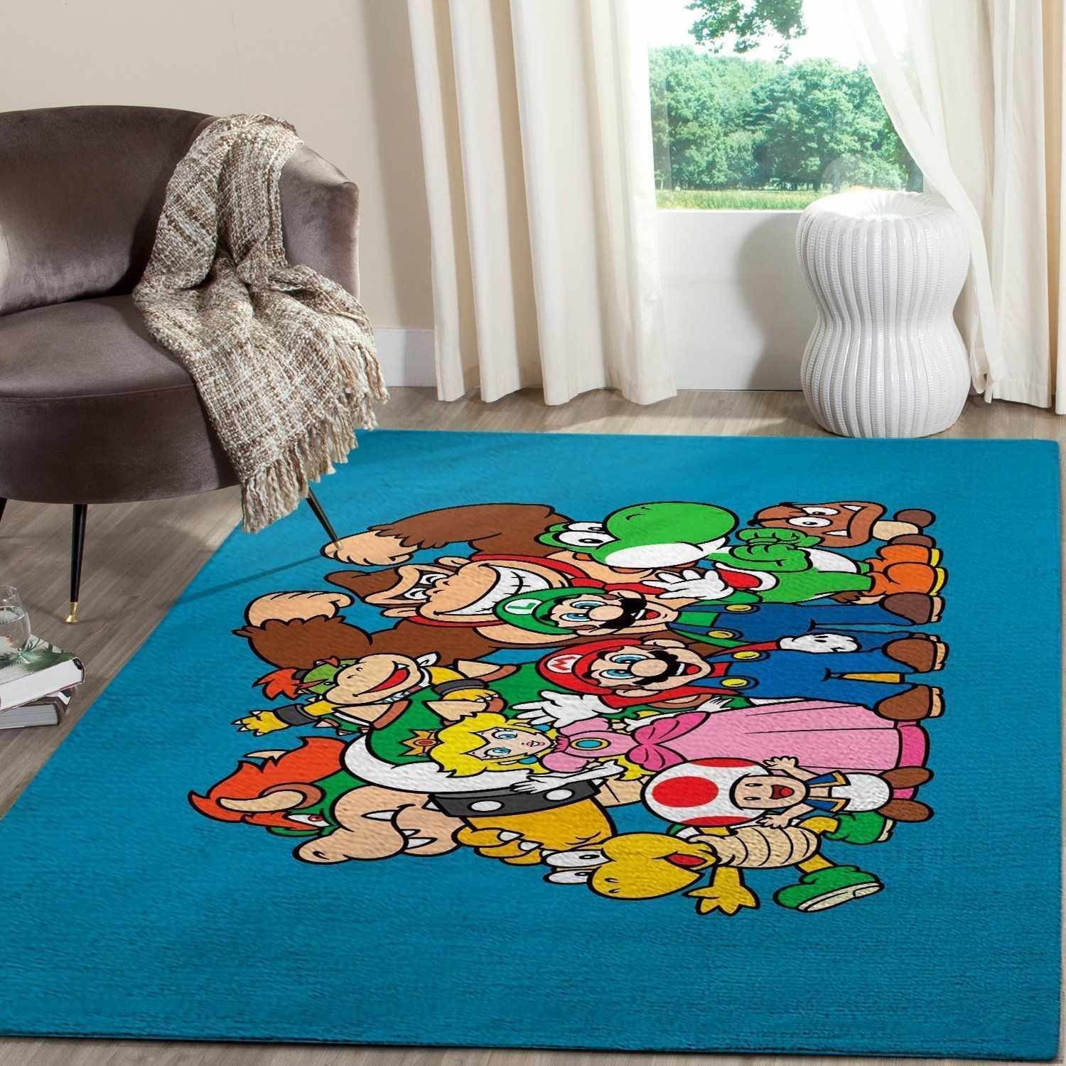 Super Mario Area  Sku 3643 Rug