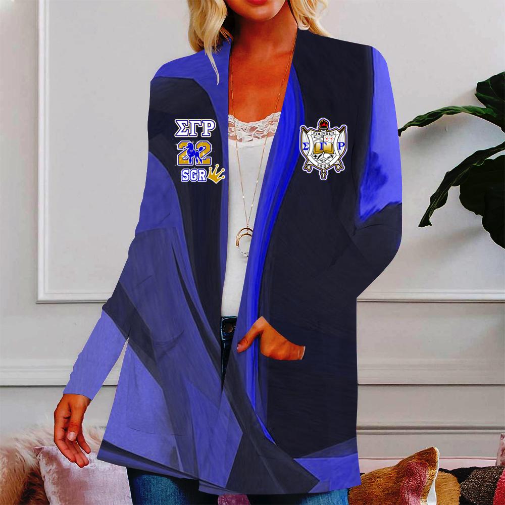 Sigma Gamma Rho Long Sleeve Cardigan 03