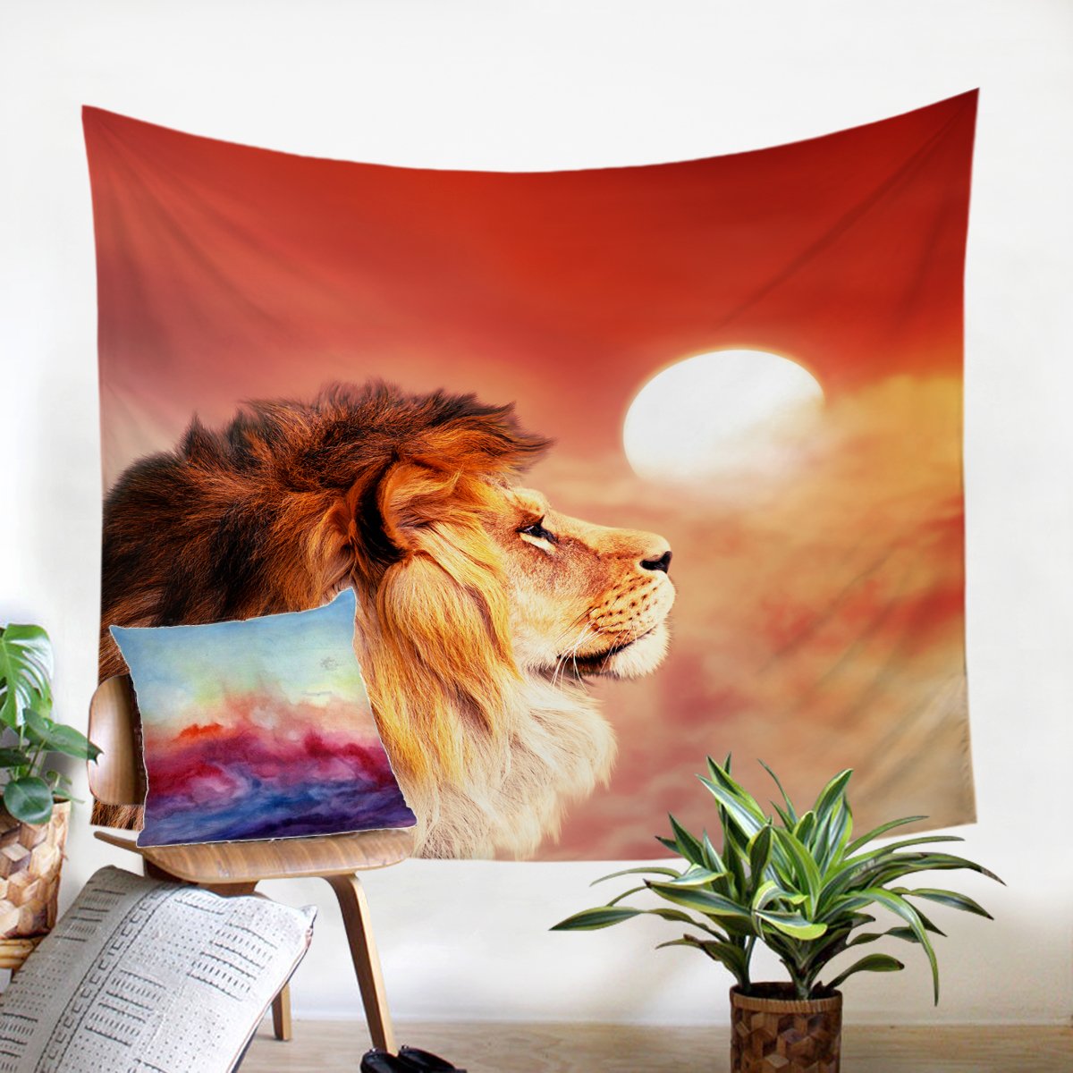 Lion Lord SW2188 Round Rug