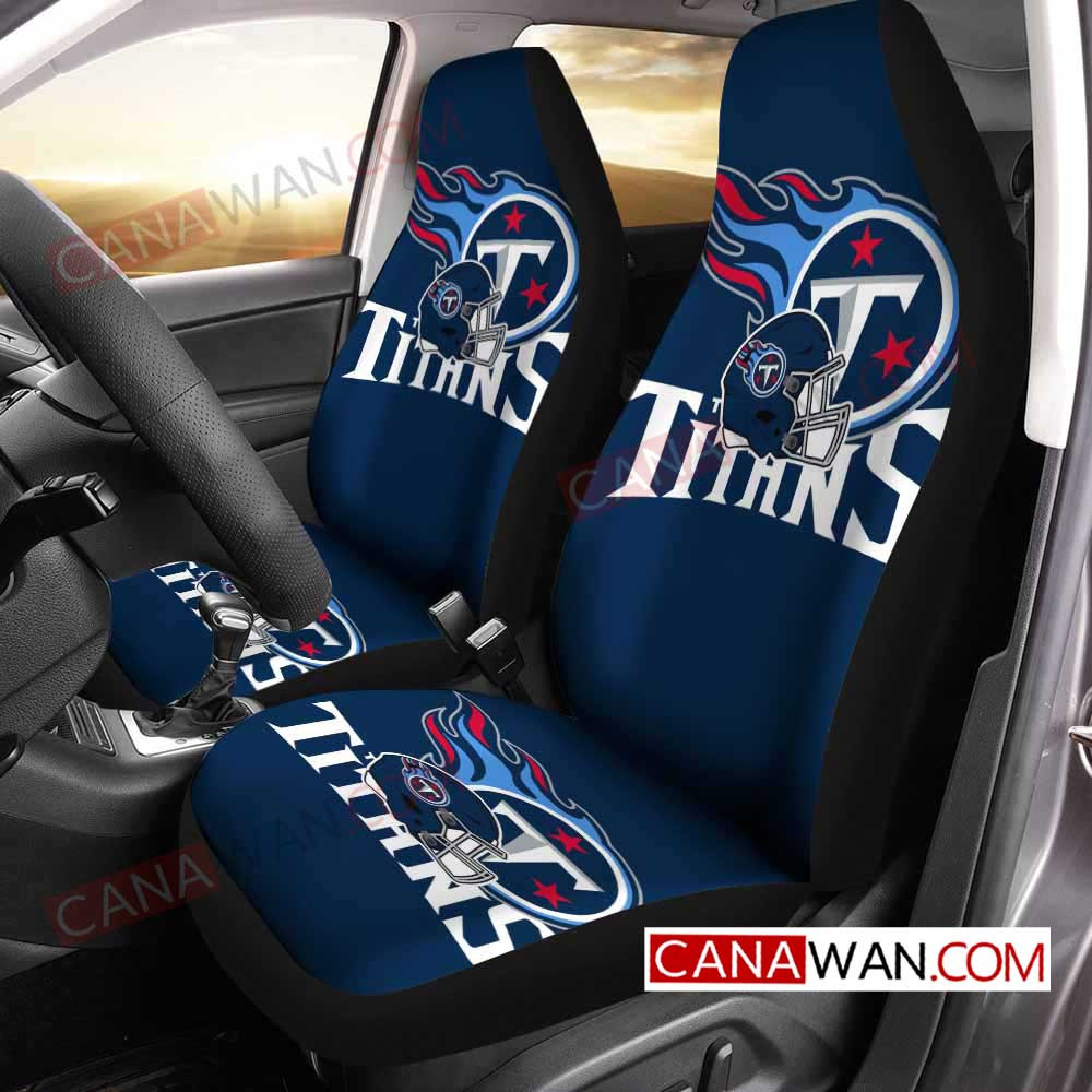 Tennessee Titans Style185 3D Customized Personalized Car Seat Cover