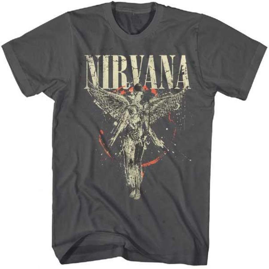 Nirvana-Galaxy-In Utero-Asphalt t-shirt