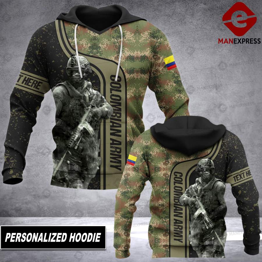 VH CUSTOMIZE COLOMBIAN ARMY 0203 – 3D ALL OVER PRINT