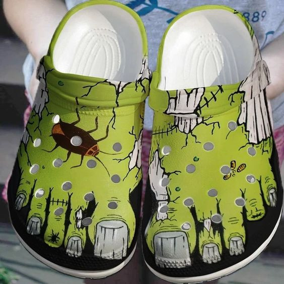 Zombie Feet For Mens And Womens Classic Water Rubber clog Shoes Comfy Footwear