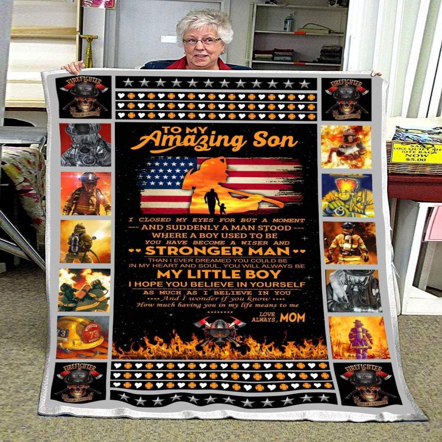 Blanket Gift For Son I Hope You Believe In Yourself