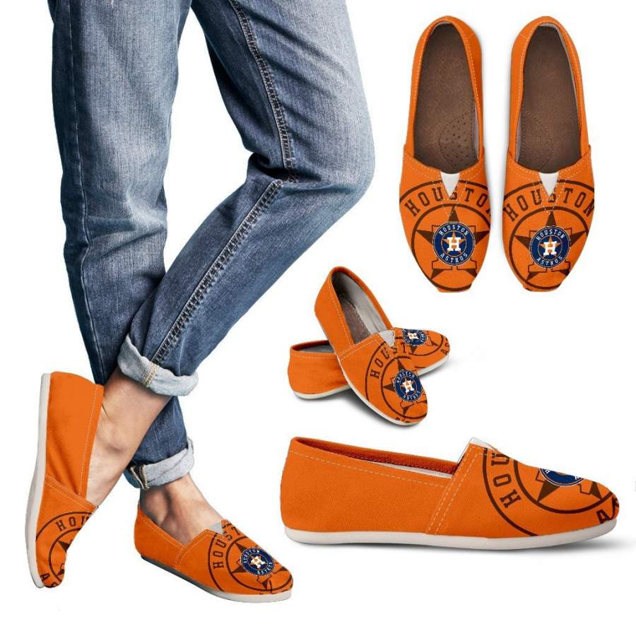 Mixing Tiny Logo Fantastic Houston Astros Casual Shoes