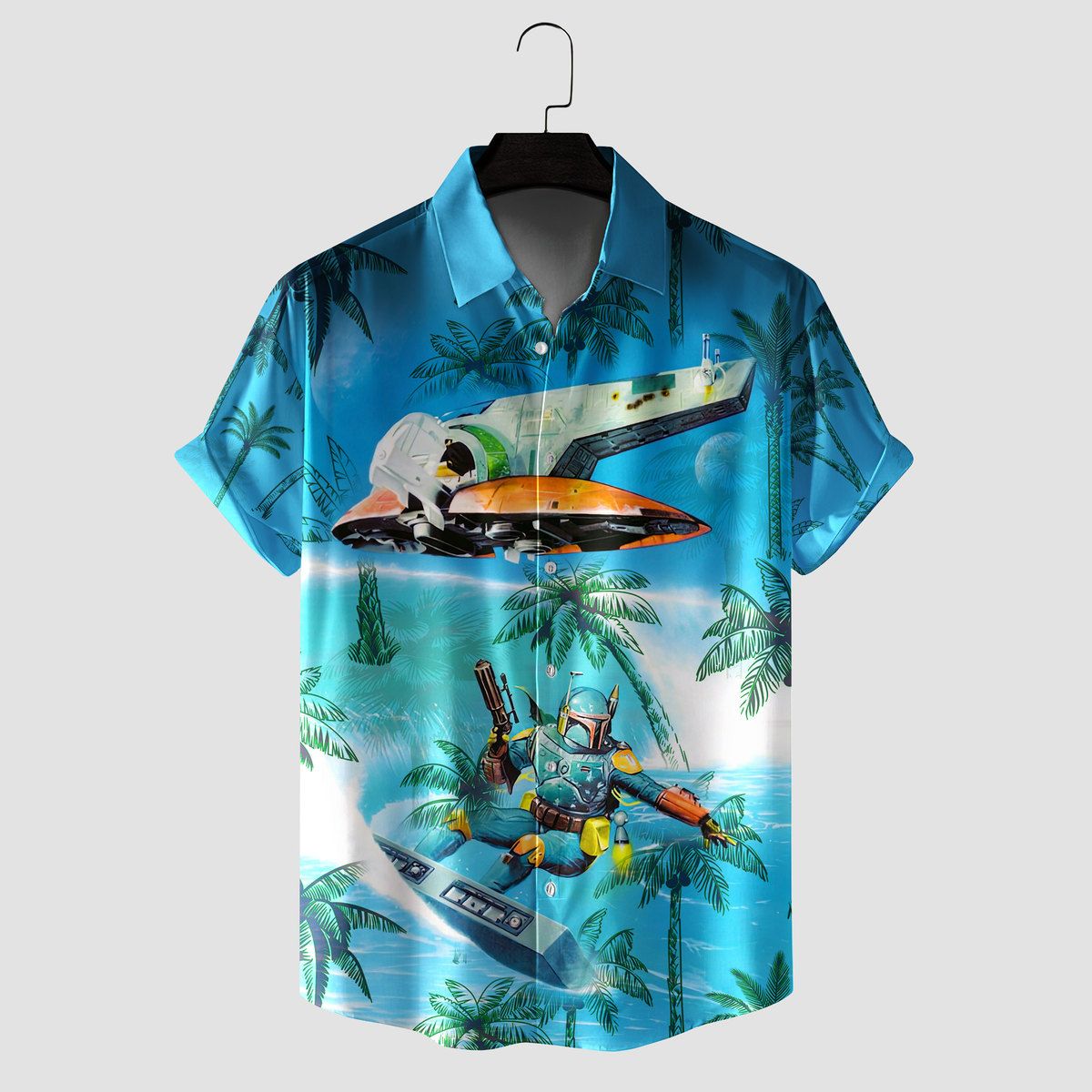 Dadalorian Surfing Hawaii Shirt Ha22753