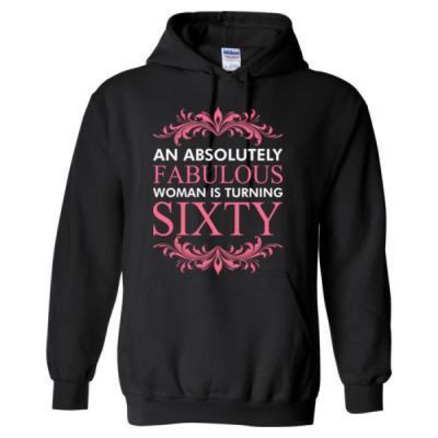 AGR An Absolutely Fabulous Women Is Turning Sixty – Heavy Blend™ Hooded Sweatshirt