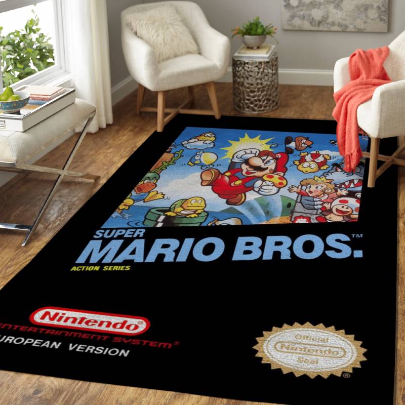 Super Mario Bros Area Rug – Carpet