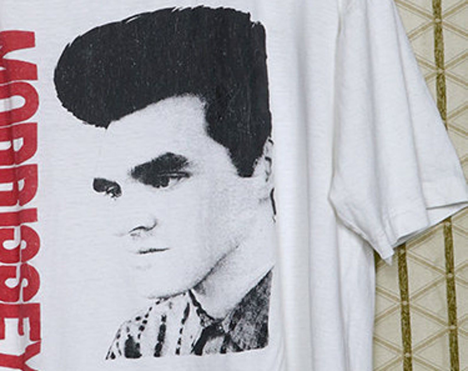 Morrissey T-Shirt The Smiths Vintage Rare Soft T New Wave Joy Division Depeche Mode Echo And The Bunny Aztec Camera