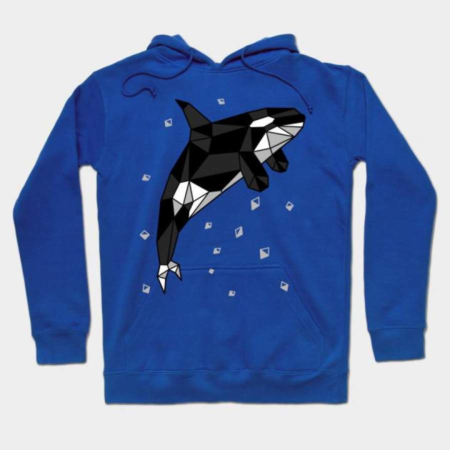 Sweatshirt Killer Whale Polygon Killer Whale