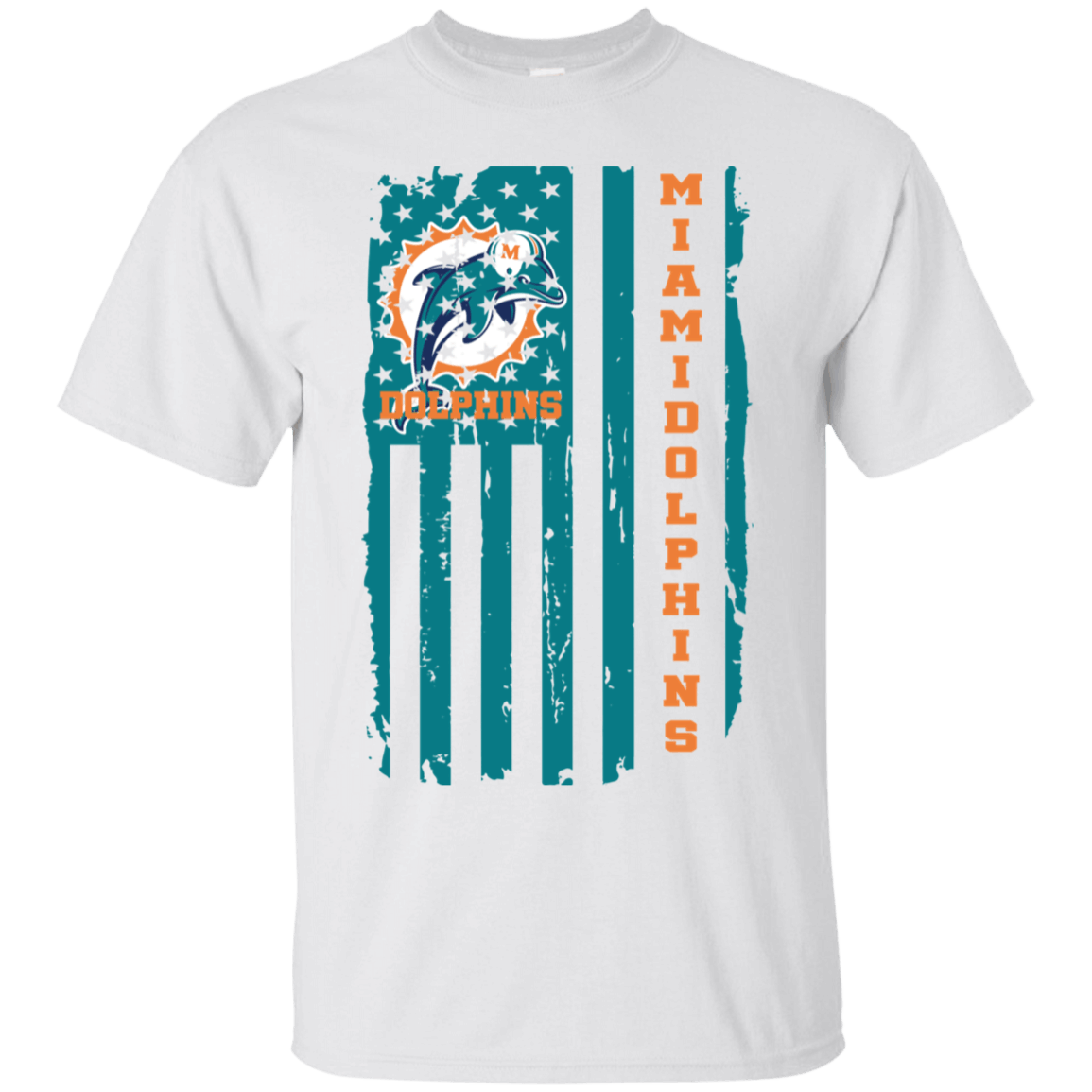 Flag Us Loves Miami Dolphins Loves Football Shirt