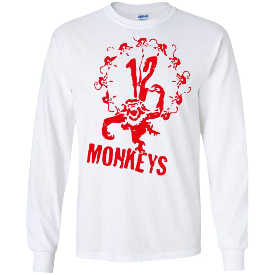 AGR 12 Monkeys Long Sleeve T-Shirt