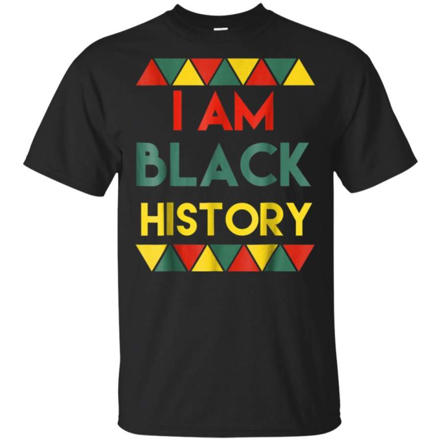 Black History Month T Shirt Melanin I Am Power T-Shirt