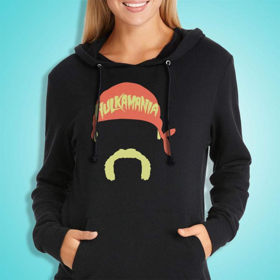 Wwe Hulk Hogan Face Hulkmania Wrestling Women’S Hoodie