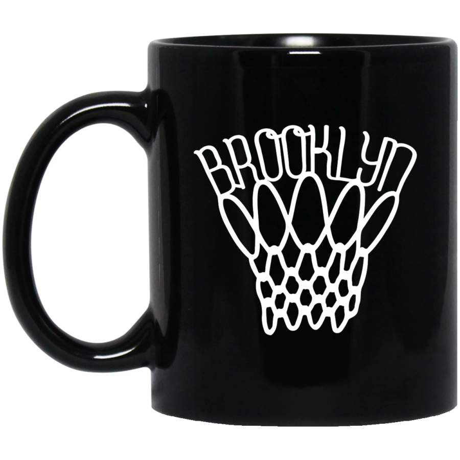 Brooklyn Basketball Net Vintage Coffee Mug