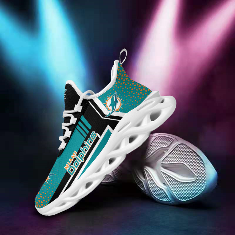 Miami Dolphins Yezy Running Sneakers Bg450