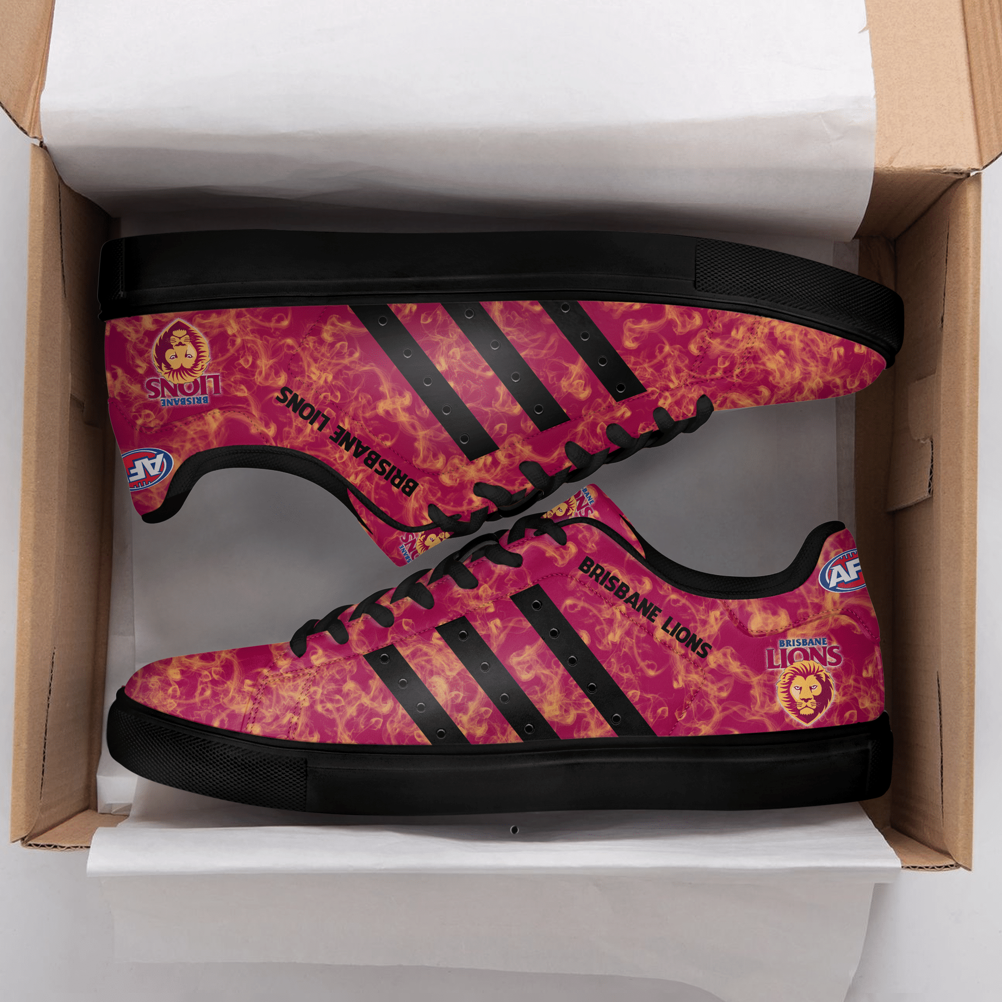 Brisbane Lions Low Top Shoes V15