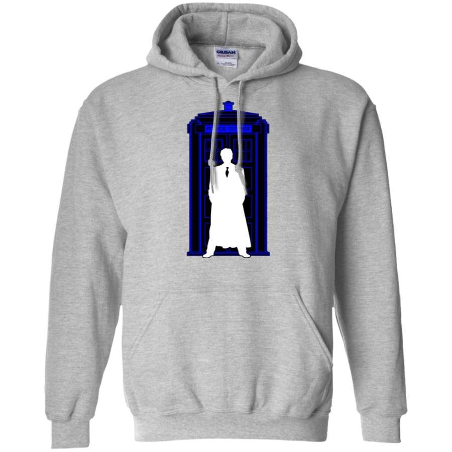 AGR Doctor Who tardis Gildan Pullover Hoodie