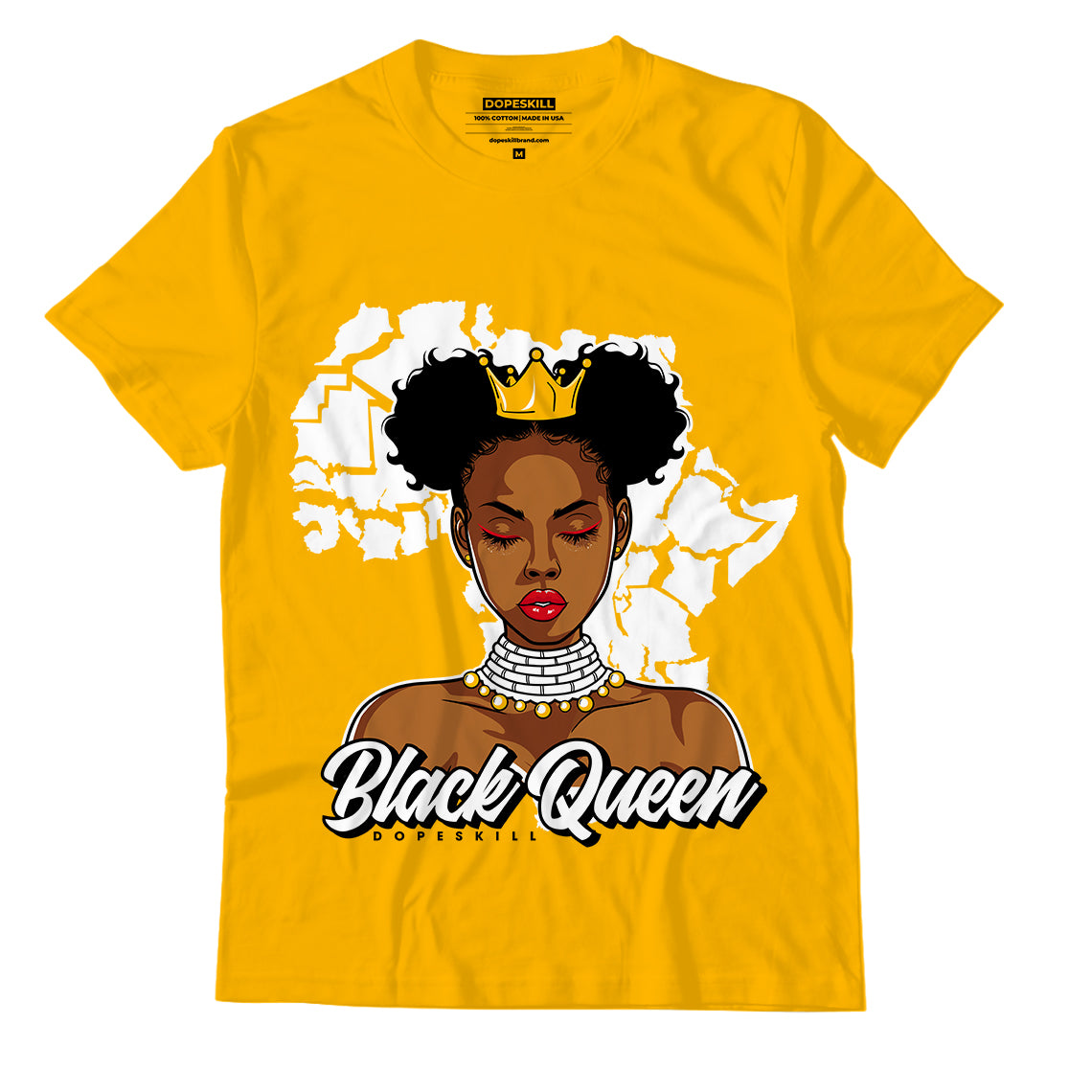 JD 13 Del Sol Dopeskill Del Sol T-Shirt Black Queen Graphic