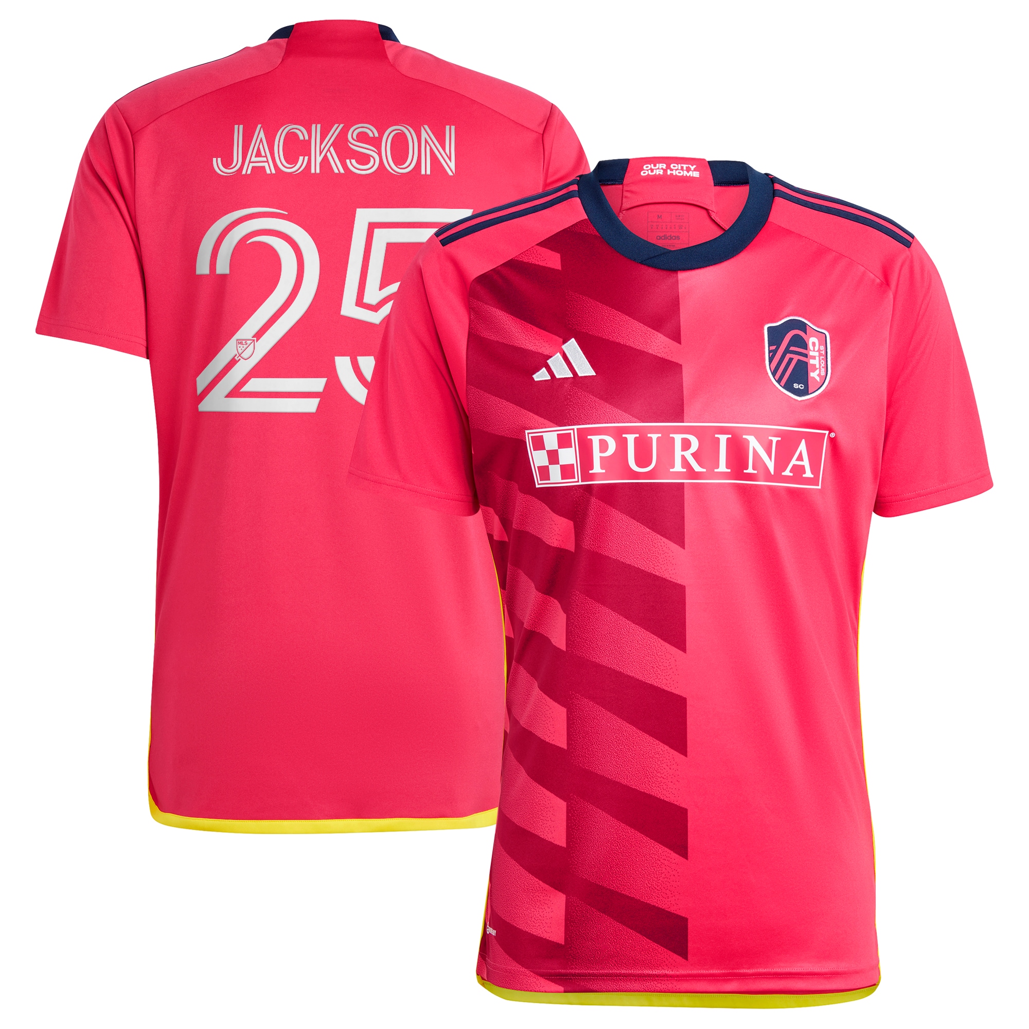 Aziel Jackson St. Louis City SC 2024 The Spirit Kit Replica Player Jersey – Red