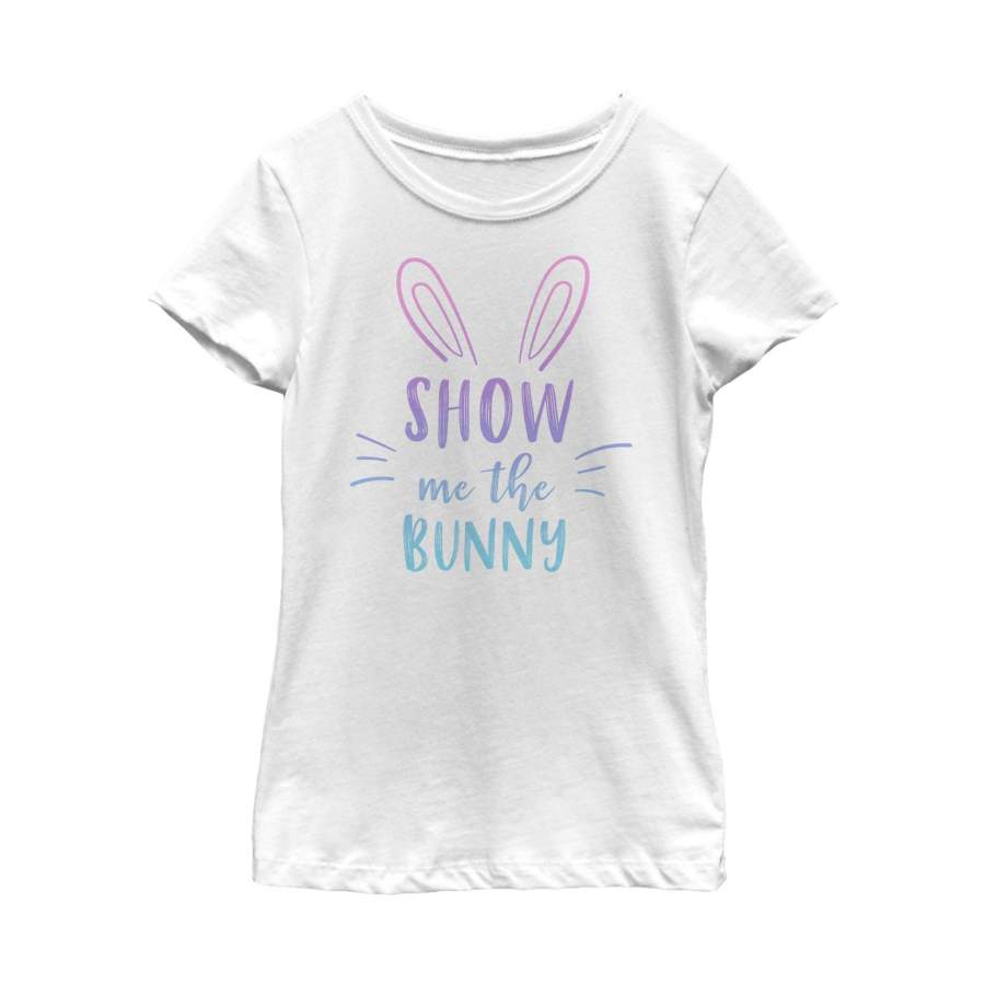 LOST GODS Girl’s Easter Show Me the Bunny T-Shirt