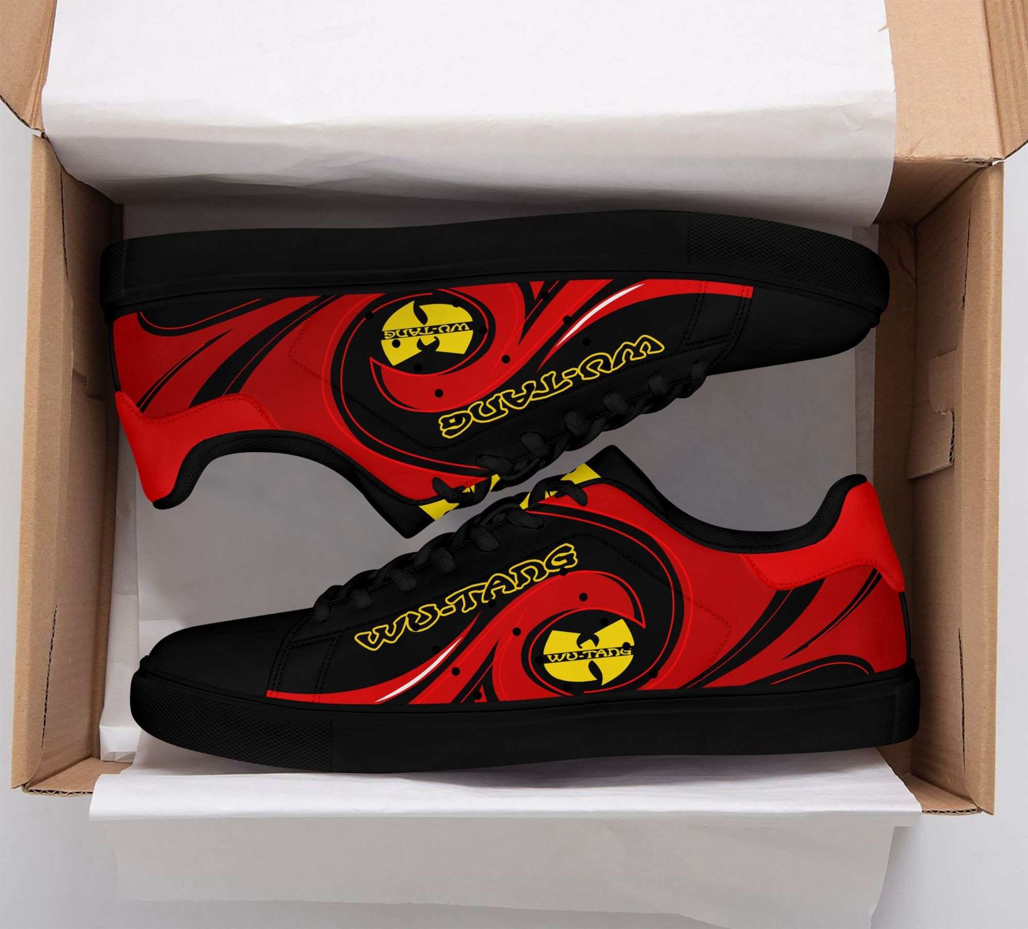 Wu-Tang An-Hl St Smith Shoes Ver 4 (Red)